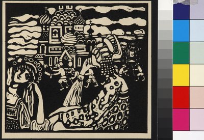 Eglise - Kościół (Kirche), autorstwa Kandinsky