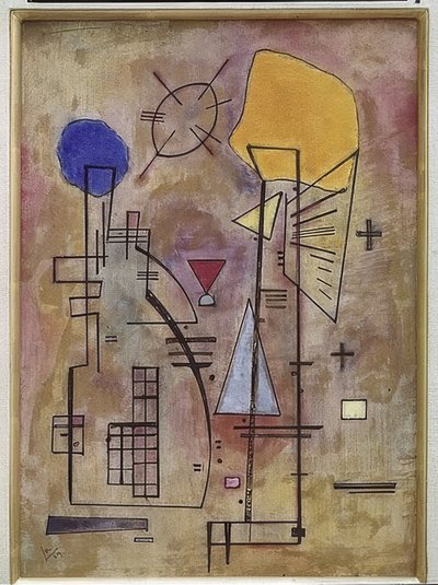 Jeden dwa. 1929 autorstwa Wassily Kandinsky