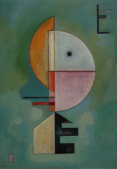 W górę. 1929 autorstwa Wassily Kandinsky