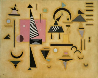 Decydujący róż autorstwa Wassily Kandinsky