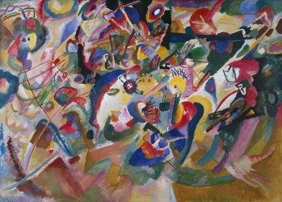 Szkic 3 do „Kompozycji VII” autorstwa Wassily Kandinsky