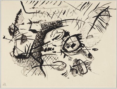 Projekt do „Kompozycji VII” autorstwa Wassily Kandinsky