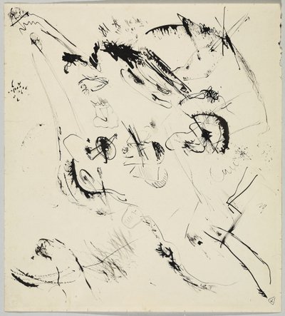 Projekt do „Kompozycji VII” autorstwa Wassily Kandinsky