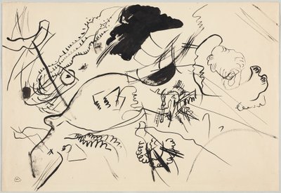 Projekt do „Kompozycji VII” autorstwa Wassily Kandinsky