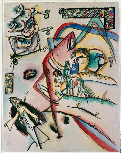 Ekspresjonizm: „Jeździec” Obraz Wasilija Kandinsky