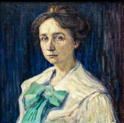 Gabriela Müntera, 1905. autorstwa Wassily Kandinsky