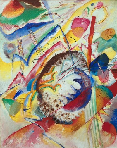 Świetna nauka. 1914 autorstwa Wassily Kandinsky