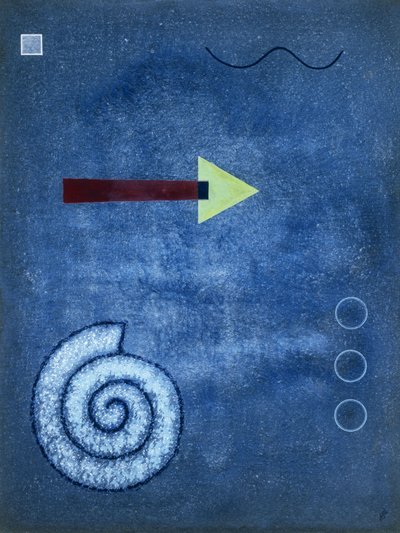 Zielona koronka autorstwa Wassily Kandinsky