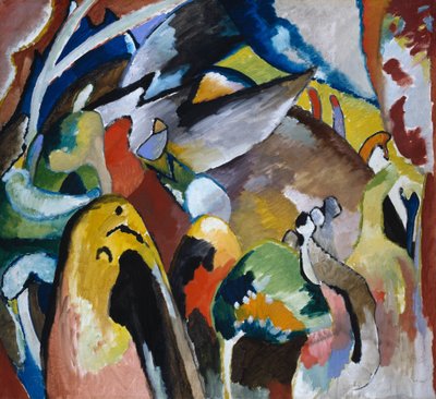 Improwizacja 19 a autorstwa Wassily Kandinsky