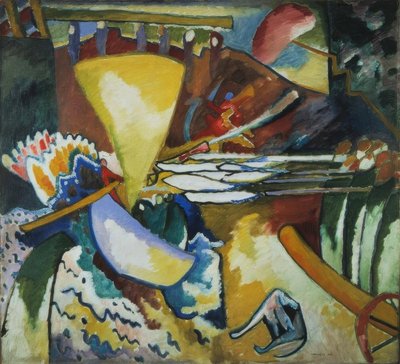 Improwizacja II autorstwa Wassily Kandinsky