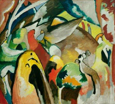 Improwizacja nr 19a autorstwa Wassily Kandinsky