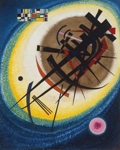 W jasnym owalu, 1925 autorstwa Wassily Kandinsky