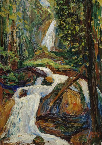 Kochel - Wodospad I autorstwa Wassily Kandinsky