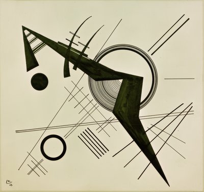 kompozycja autorstwa Wassily Kandinsky