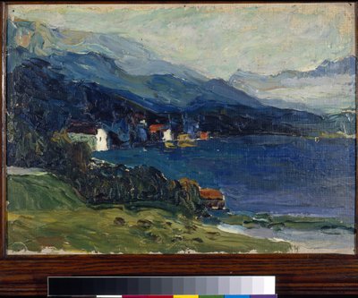 Obraz "Jezioro Kochel" autorstwa Wasilija Kandinsky