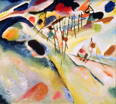 Krajobraz autorstwa Wassily Kandinsky