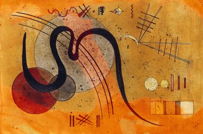 linia nastroju autorstwa Wassily Kandinsky