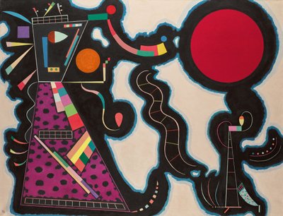 Czerwone Koło, 1939. autorstwa Wassily Kandinsky