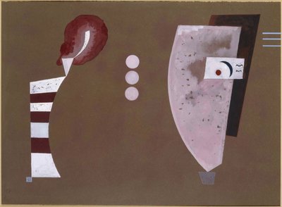 „Mitten Kreise” (środek koła) – obraz Wasilija Kandinskiego (lub Wassily Kandinski lub Kandinskij autorstwa Wassily Kandinsky