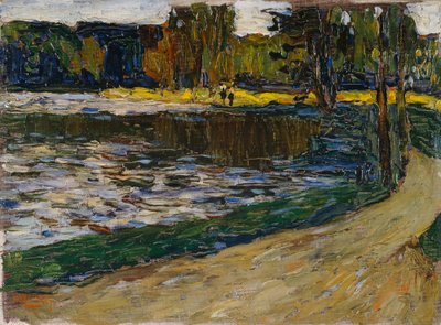 Monachium – Ogród Angielski autorstwa Wassily Kandinsky
