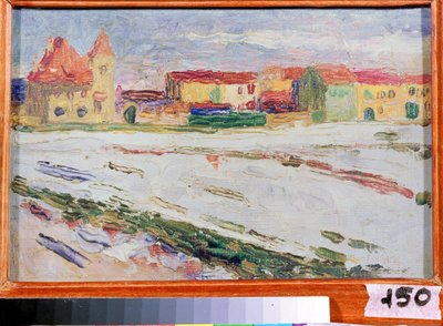 Monachium (Allemagne) (Monachium). Peinture de Vassily Kandinsky (ou Wassily Kandinski ou Kandinskij autorstwa Wassily Kandinsky