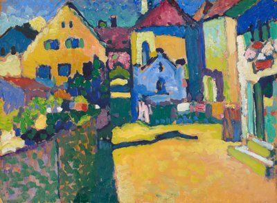 Murnau – Grüngasse autorstwa Wassily Kandinsky