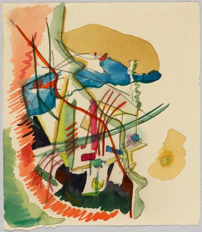 Ohne Titel autorstwa Wassily Kandinsky
