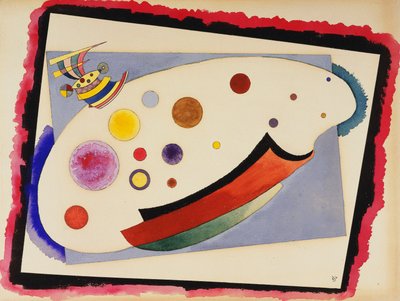 Owalne anime autorstwa Wassily Kandinsky