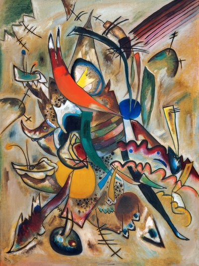 Malowanie punktami autorstwa Wassily Kandinsky
