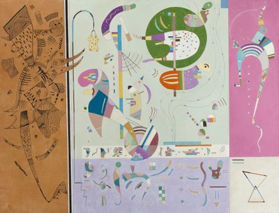 Strony są zróżnicowane autorstwa Wassily Kandinsky
