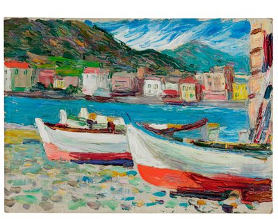 Rapallo, Łodzie autorstwa Wassily Kandinsky