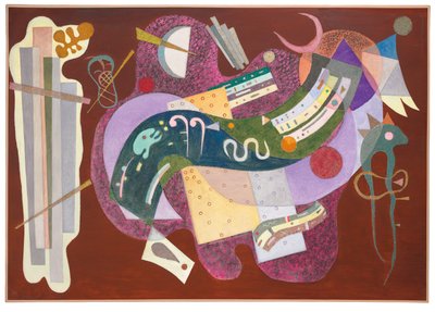 Sztywne i zakrzywione autorstwa Wassily Kandinsky