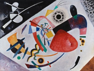 Czerwona plama II autorstwa Wassily Kandinsky