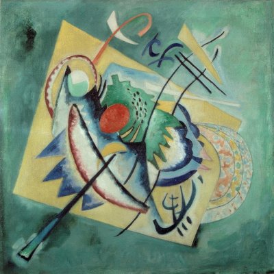 Rotes Owalne autorstwa Wassily Kandinsky