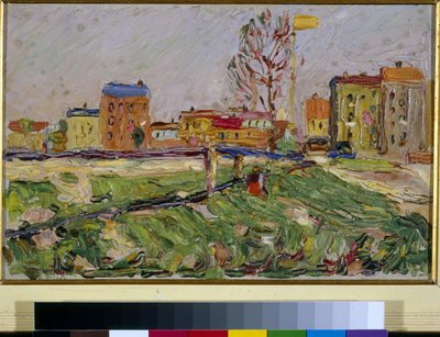 ""Schwabing, Monachium"" Obraz Vassily Kandinsky (lub Wassily Kandinsky lub Kandinskyj autorstwa Wassily Kandinsky