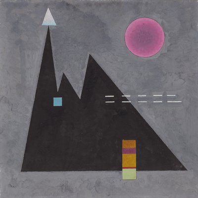 ostry w tępym; Ostre w tępych autorstwa Wassily Kandinsky