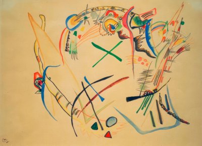 naszkicować autorstwa Wassily Kandinsky