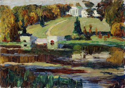 Szkic do Achtyrki - Jesień autorstwa Wassily Kandinsky