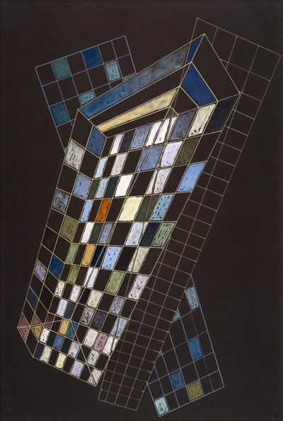 "Małe samoloty" Obraz Vassily Kandinsky (lub Wassily Kandinsky lub Kandinskyj autorstwa Wassily Kandinsky
