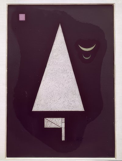 Spiczasty biały. 1930 autorstwa Wassily Kandinsky