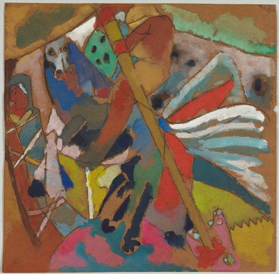 Św. Jerzy II autorstwa Wassily Kandinsky