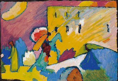 Studium do improwizacji 3 autorstwa Wassily Kandinsky