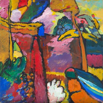 Studium improwizacji V autorstwa Wassily Kandinsky