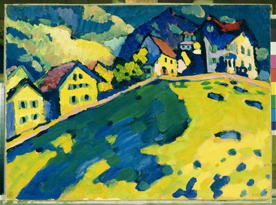 Letni krajobraz autorstwa Wassily Kandinsky