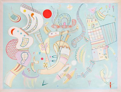 Wyczyść napięcia autorstwa Wassily Kandinsky