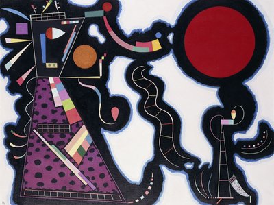 Czerwony Krąg; Der Rote Kreis autorstwa Wassily Kandinsky