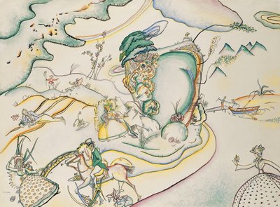 Drobiazgi III; Bagatellen III autorstwa Wassily Kandinsky
