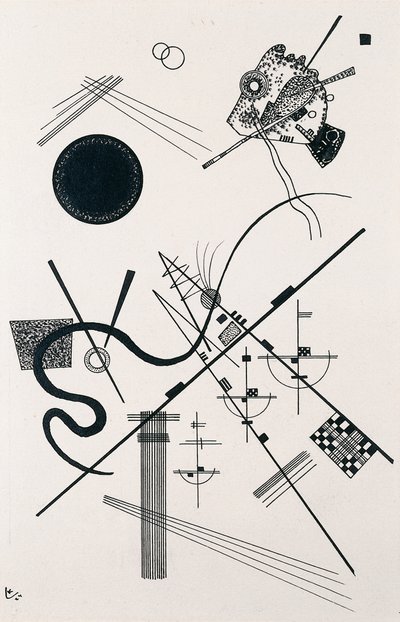 Bez tytułu (Dessin 4) autorstwa Wassily Kandinsky