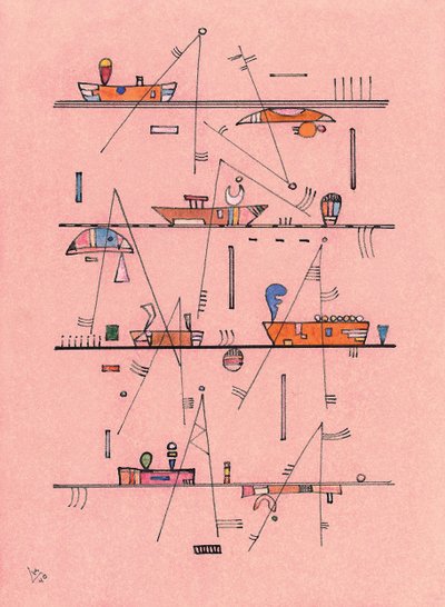Nieuprawny autorstwa Wassily Kandinsky