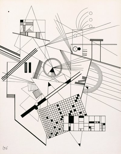 Nieuprawny autorstwa Wassily Kandinsky